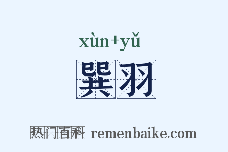 巽羽是什么意思的图片